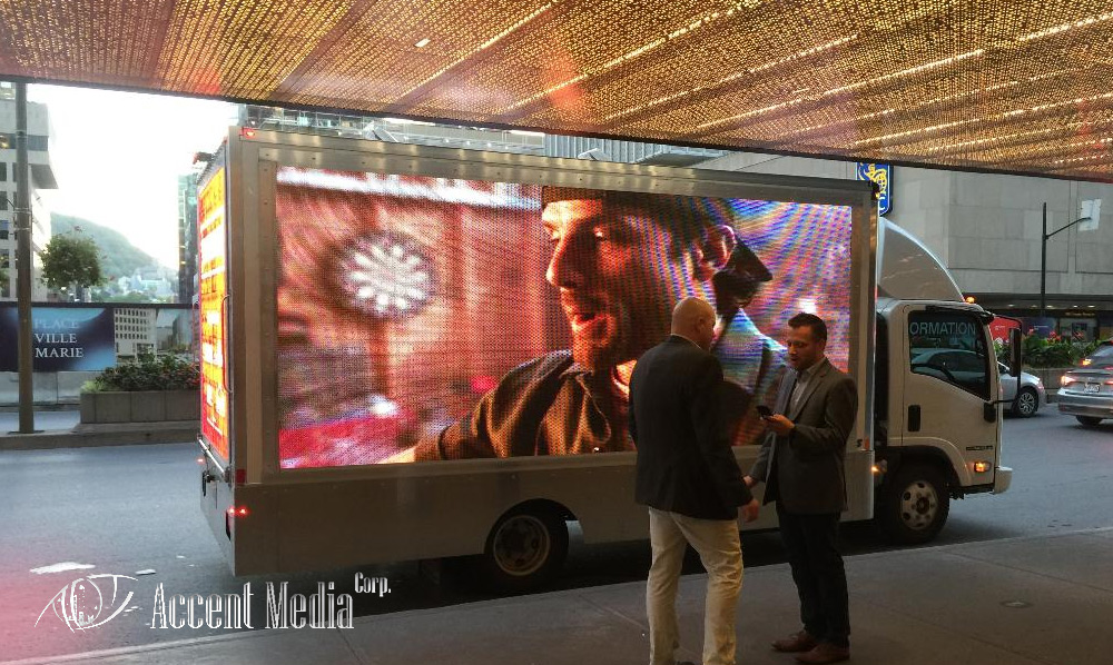 Digital Led video truck-