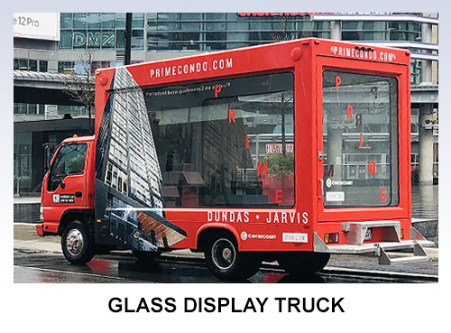 Glass Display Truck