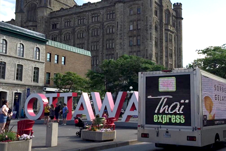 Ottawa market - Digital mobile advertising, LED digital displays